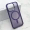Futrola - maska SILKY MAGSAFE za iPhone 15 Pro (6.1) ljubicasta (MS).