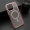 Futrola - maska SPARKLING MagSafe za iPhone 15 Pro Max (6.7) roze (MS).