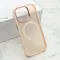 Futrola - maska SILKY MAGSAFE za iPhone 15 Pro (6.1) pink (MS).