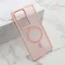 Futrola - maska SILKY MAGSAFE II za Samsung Galaxy S23 Ultra roze (MS).
