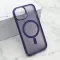 Futrola - maska SILKY MAGSAFE za iPhone 15 (6.1) ljubicasta (MS).
