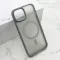 Futrola - maska SILKY MAGSAFE II za iPhone 14 (6.1) siva (MS).