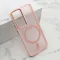Futrola - maska SILKY MAGSAFE II za Samsung S921 Galaxy S24 5G roze (MS).