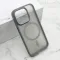 Futrola - maska SILKY MAGSAFE II za iPhone 15 Pro (6.1) siva (MS).