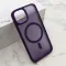Futrola - maska SILKY MAGSAFE II za iPhone 14 (6.1) ljubicasta (MS).
