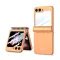 Futrola - maska SMOOTH LINE za Samsung F741B Galaxy Z Flip 6 5G narandzasta (MS).