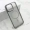 Futrola - maska SILKY MAGSAFE II za iPhone 15 Pro Max (6.7) siva (MS).
