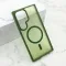 Futrola - maska SILKY MAGSAFE mat za Samsung S928 Galaxy S24 Ultra 5G zelena (MS).