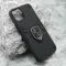 Futrola - maska Square Ring za iPhone 15 Plus (6.7) crna (MS).