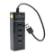 HUB USB 3.0 Hi-Speed Venous 4 porta crni (MS).
