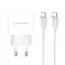 Kucni punjac Comicell Superior CO-DC56 Fast PD 20W 3A Type-C na Type-C beli (CERT) (MS).