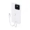 Power Bank prenosiva baterija Remax Suji series RPP-500 20W+22.5W 10000mAh PD+QC beli (MS).