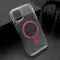 Futrola - maska AURA MagSafe za iPhone 11 (6.1) crvena (MS).