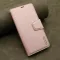 Futrola - maska BI FOLD HANMAN II za Samsung A556 Galaxy A55 5G svetlo roze (MS).