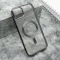 Futrola - maska providna ELEGANT MAGSAFE za iPhone 15 Plus (6.7) ljubicasta (MS).