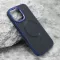Futrola - maska CARBON MagSafe za iPhone 16 (6.1) plava (MS).