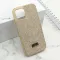 Futrola - maska DIAMOND SELECTION za iPhone 12 (6.1) zlatna (MS).