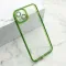 Futrola - maska DIAMOND LENS za iPhone 15 Plus (6.7) zelena (MS).