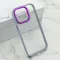 Futrola - maska ELEGANT EDGE za iPhone 15 Pro (6.1) ljubicasta (MS).