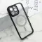 Futrola - maska DIAMOND MagSafe za iPhone 15 Pro Max (6.7) crna (MS).