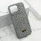 Futrola - maska DIAMOND SELECTION za iPhone 15 Pro Max (6.7) srebrna (MS).