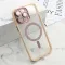 Futrola - maska DIAMOND MagSafe za iPhone 14 Pro Max (6.7) roze (MS).