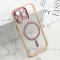 Futrola - maska DIAMOND MagSafe za iPhone 13 Pro (6.1) roze (MS).