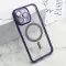 Futrola - maska DIAMOND MagSafe za iPhone 15 Pro Max (6.7) ljubicasta (MS).