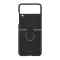 Futrola - maska Elegant Fold design za Samsung F721B Samsung F721 Galaxy Z Flip 4 crna (MS).
