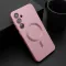 Futrola - maska ELEGANT MAGSAFE za Samsung A356B Galaxy A35 5G roze (MS).