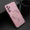 Futrola - maska ELEGANT MAGSAFE za Samsung A156 Galaxy A15 5G roze (MS).