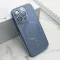 Futrola - maska ELEGANT METAL MAGSAFE za iPhone 15 Pro (6.1) svetlo plava (MS).
