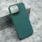 Futrola - maska GENTLE COLOR za iPhone 15 Pro Max (6.7) zelena (MS).