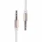 Audio kabl Remax RM-L100 Aux 3.5mm beli 1m.