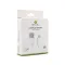 USB Data kabl Teracell Plus 2.4A za iPhone lightning beli 2m.
