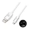 USB Data kabl KUCIPA K257 micro USB 1m beli.