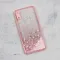 Futrola - maska Frame Glitter za Huawei Huawei Y6 (2019)/Honor 8A roze.