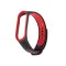 Narukvica za smart watch Xiaomi Mi Band M3/M4 crno crvena.