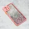 Futrola - maska Frame Glitter za Xiaomi Mi 11 Lite roze.