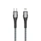 USB Data kabl LDNIO LC111 PD Type C na iPhone lightning 30W HQ sivi 1m.