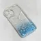 Futrola - maska Heart Glitter za iPhone 13 Pro 6.1 plava.