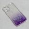 Futrola - maska Heart Glitter za iPhone 13 Pro Max 6.7 ljubicasta.