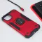 Futrola - maska Hard Border Ring za iPhone 14 6.1 crvena.