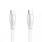 USB Data kabl LDNIO LC131-C 65W Type C na Type C beli 1m.