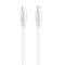 USB Data kabl LDNIO LC131-I 30W Type C na Lightning beli 1m.