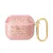 Futrola - maska Guess za Airpods 3 PU Glitter Flake pink (GUA3HGGSHP).