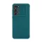 Futrola - maska Nillkin Qin Pro (plain leather) za Samsung S916B Galaxy S23 Plus zelena.