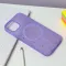 Futrola - maska Colorful Magsafe za iPhone 14 6.1 ljubicasta.