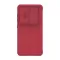 Futrola - maska Nillkin Qin Pro Leather za Samsung S916B Galaxy S23 Plus crvena.