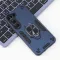 Futrola - maska Cube Ring za Samsung S916 Galaxy S23 Plus tamno plava.